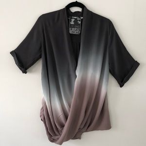 Young Fabulous & Broke ombré top